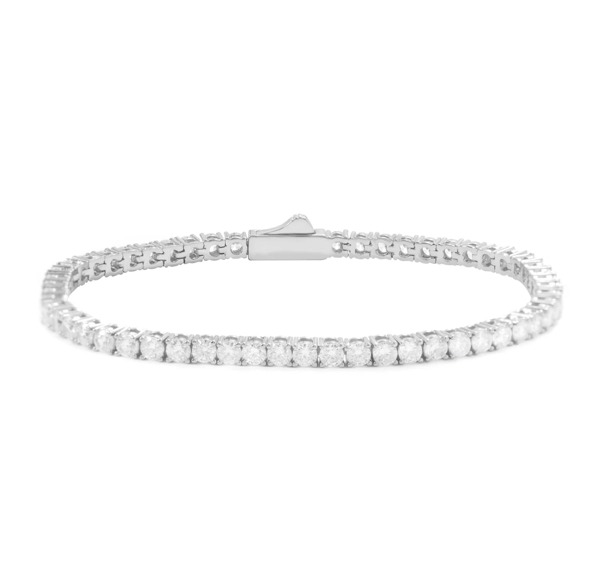18K Gold plated CZ Tennis Armband